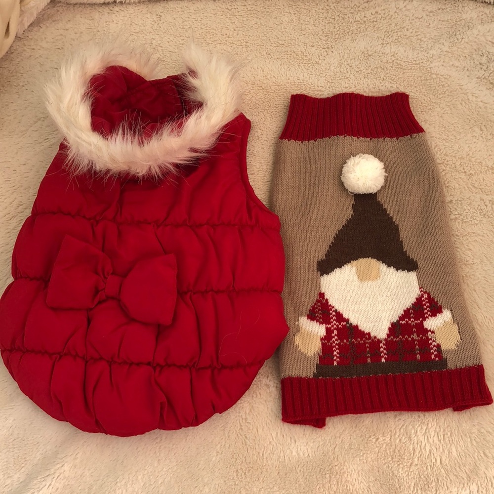 2 Size Small Dog Coats